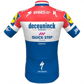 Completo Maglia + Pantaloncino con bretelle 2020 Quick-Step Floors Paesi Bassi Campioni N001